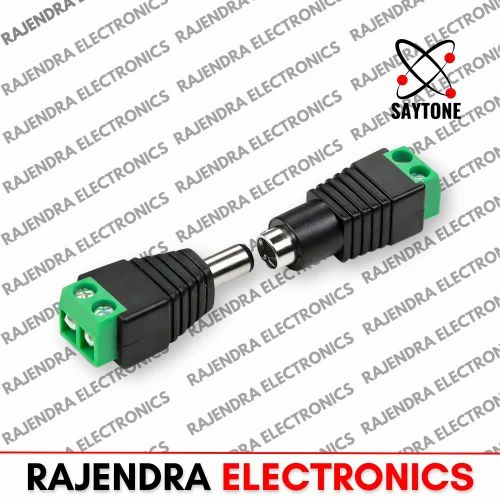 5.5 X 2.1mm Male and Female DC Power Jack Connector for CCTV Camera