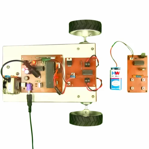 Surveillance Robot ( with microcontroller) Records and play video at remote location.