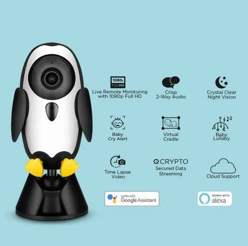 Qubo by Hero Group Baby Cam WiFi 1080p Full HD, 2 MP
