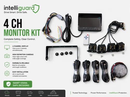 IG-KO4 Bus Backup Camera Kit 4ch