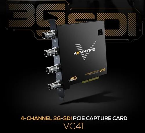 Avmatrix VC 41- 4CH 3G-SDI PCIE Capture Card