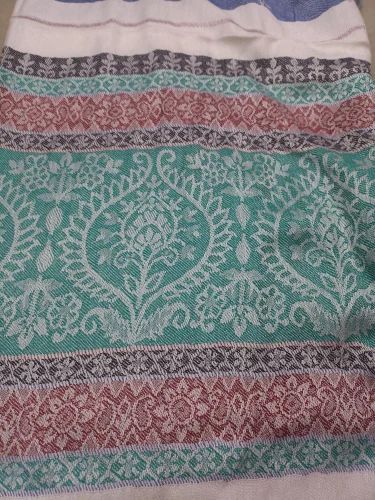 Multicolor Viscose Jacquard Stoles