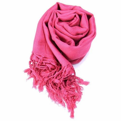Pink Plain Stoles