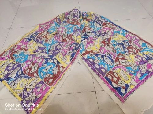 Kantha Stitch Stole
