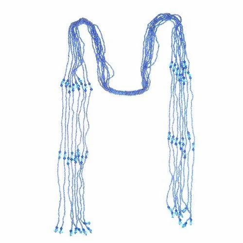 Blue Beads Stole