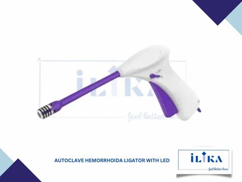 AUTOCLAVE HEMORRHOIDA LIGATOR WITH LED, 3 Shooter