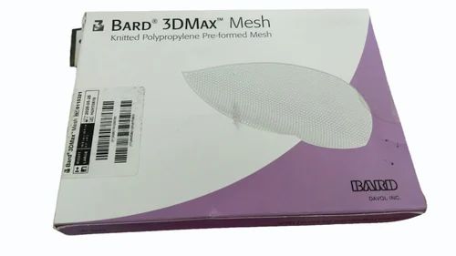 BARD 3D Max Mesh ( 0115321) right, Polypropylene (PP), 12.2 cm* 17.1 cm