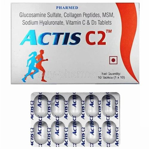 Glucosamine+msm Actis C2 Tablet, Packaging Type: Blister, Packaging Size: 10