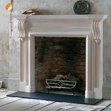 Indoor Marble Fireplace