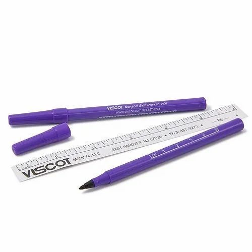 VISCOT Surgical Skin Marker Pen Gentian Ink Ultra-Fine Tip Violet -1437 SR