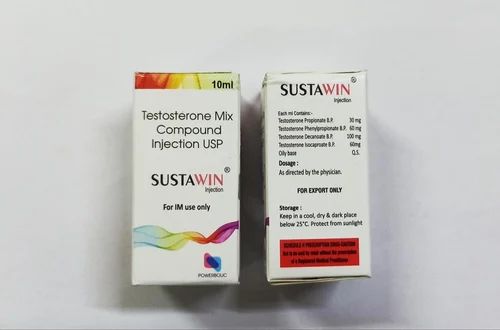 SUSTAWIN TESTOSTERONE MIX COMPOUND INJECTION, Packaging Size: 10ml Vial