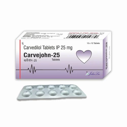 25mg Carevejohn Tablets, IP