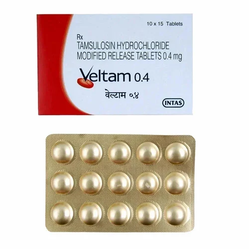0.4mg Veltam Tamsulosin Hydrochloride Tablet