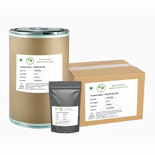 Vitamin B1 HCL Powder IP Grade (≥98% Purity)