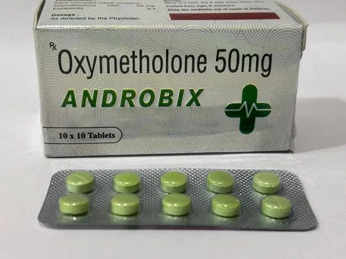 Androbix Oxymetholone 50mg Tablets