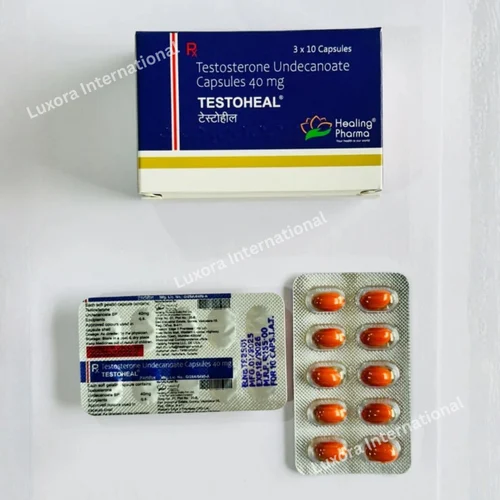 Testoheal Testosterone 40mg Capsule