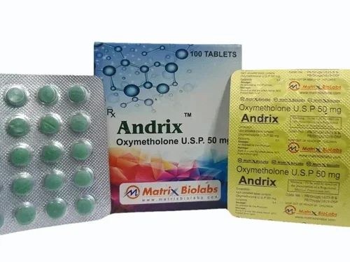 ANDRIX 50 MG Oxymetholone Tablet