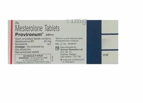 Mesterolone 25 Mg Tablet