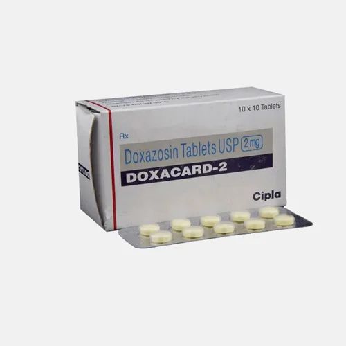 Doxazosin Mesylate Tablet, 2 mg