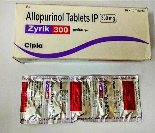 Allopurinol 300mg Tablets (1x10)