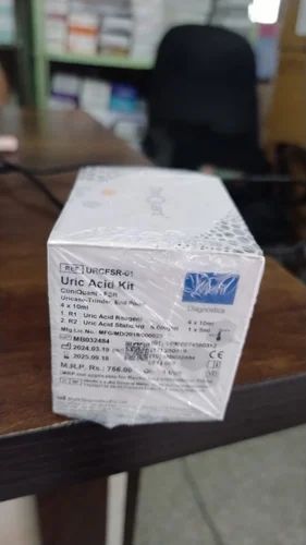 Meril URIC ACID Biochemistry Reagents 4 x 10 ml, Packaging Type: Box
