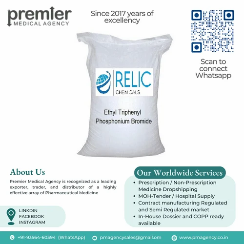 Ethyl Tri Phenyl Phosphonium Bromide, 25kg Bag