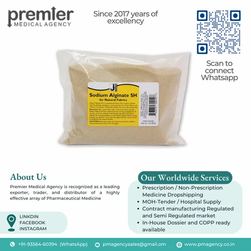Sodium Alginate Powder, 50Kg