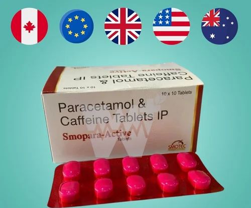 Smopara-Active Paracetamol & Caffeine Tablets IP