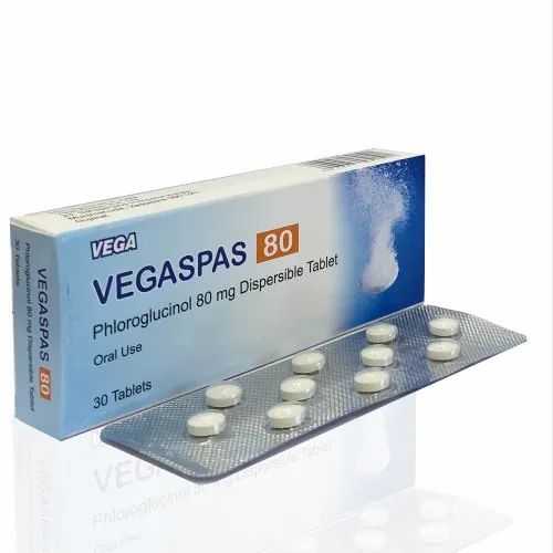 Vegaspas 80 Phloroglucinol 80mg Dispersible Tablet