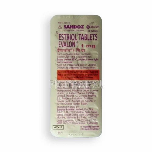 Evalon 1mg Tablet