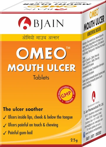 Bjain Omeo Mouth Ulcer Tablets