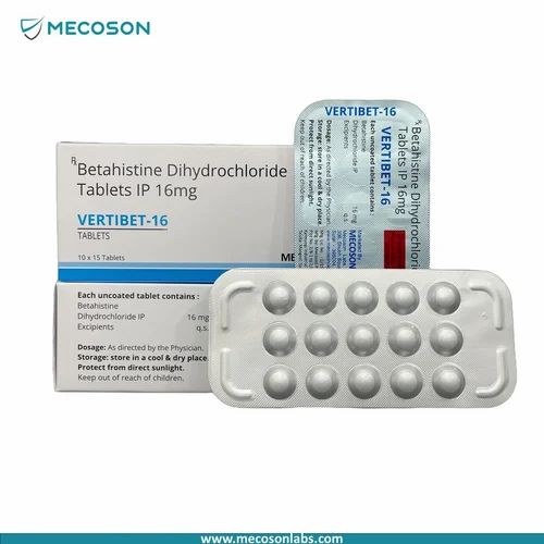 Betahistine Dihydrochloride 16 Mg Tablet