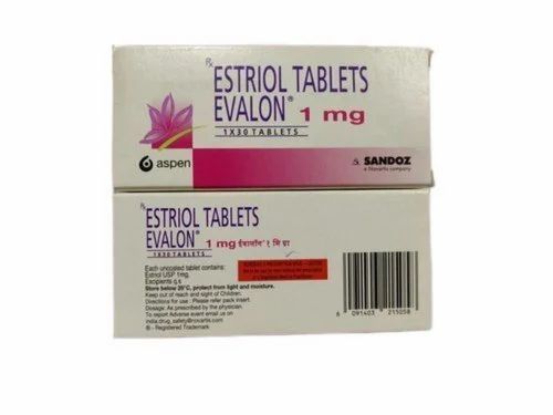 Grade: Usp Evalon 1Mg Estriol Tablet