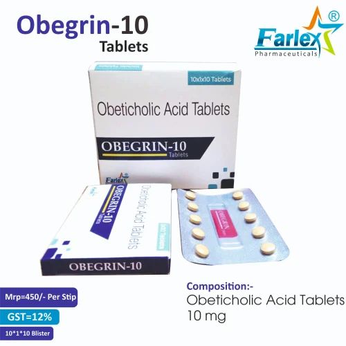 Obeticholic Acid 10 Mg Tablets