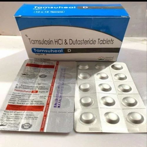 Tamsulosin 0.4 Mg Dutasteride0.5 Mg Tablet, 1X10 Tablets