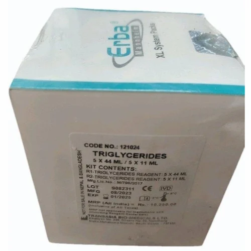 Triglycerides XL System Pack Kit--Erba