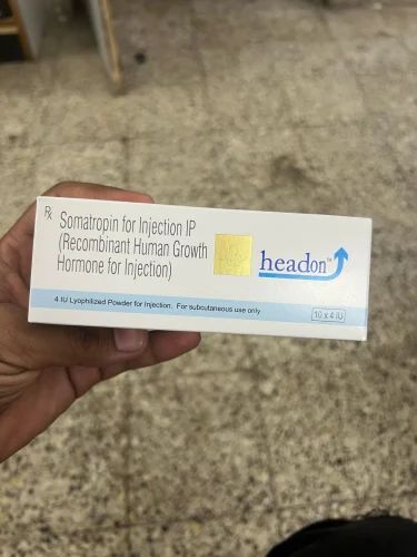 Human Growth Hormone Somatropin Headon Injection