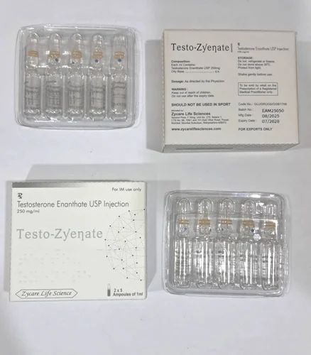 Testosterone Enanthate Testo-Zyenate Injection,pack Size: 1 un