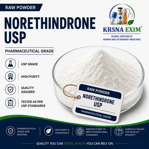 Norethindrone USP Raw Powder, Pharma Grade