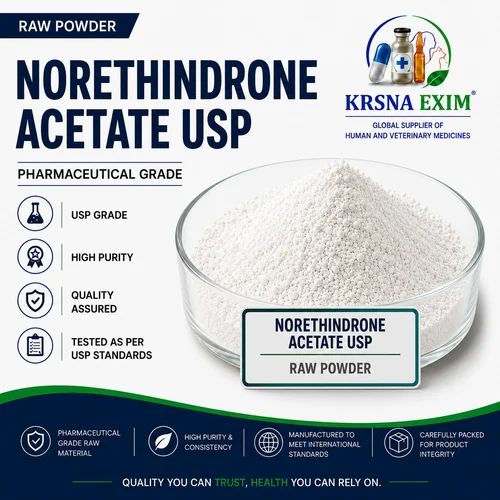 Norethindrone Acetate USP Raw Powder, Pharma Grade