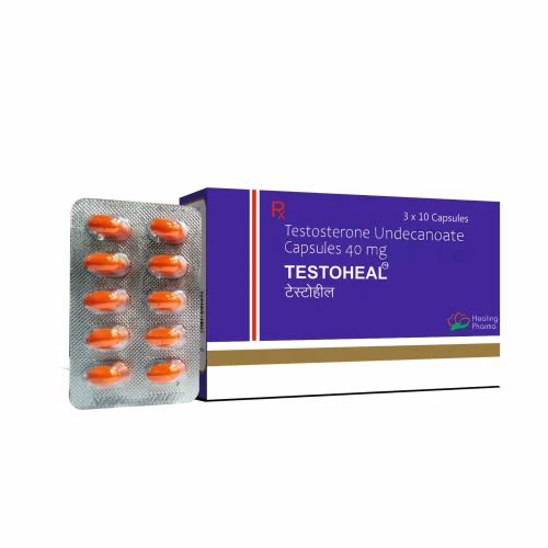 40mg Testoheal Testosterone Undecanoate Capsule