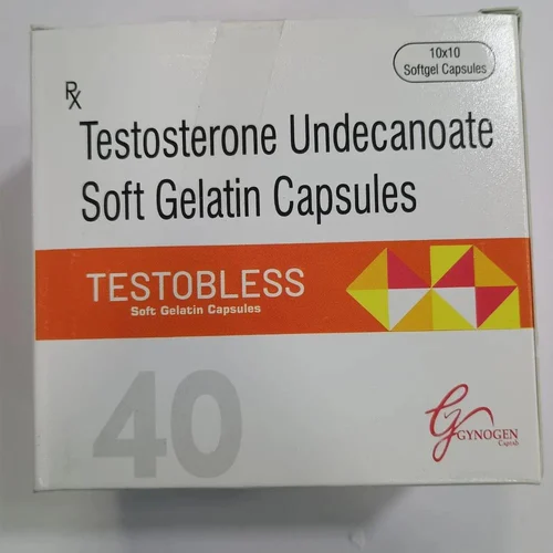 40mg Testobless Testosterone Undecanoate Soft Gelatin Capsules