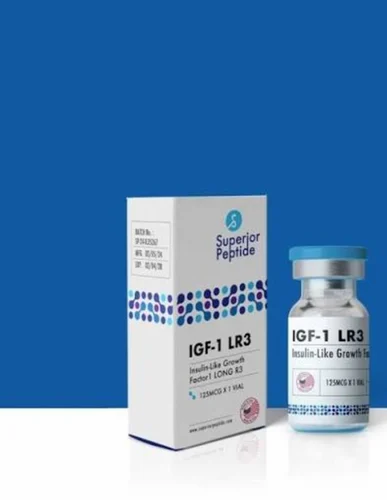 IGF 1 LR3 (INSULIN-LIKE GROWTH FACTOR 1 LONG R3) Superior Peptide 125 MCG 1 vial