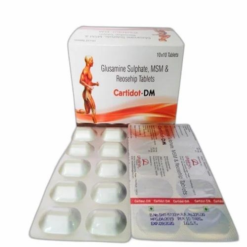 Cartidot- DM Glucosamine Hcl Capsule, Packaging Size: 100 gm