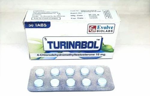 Turinabol 10mg Testosterone Tablet (10x5)