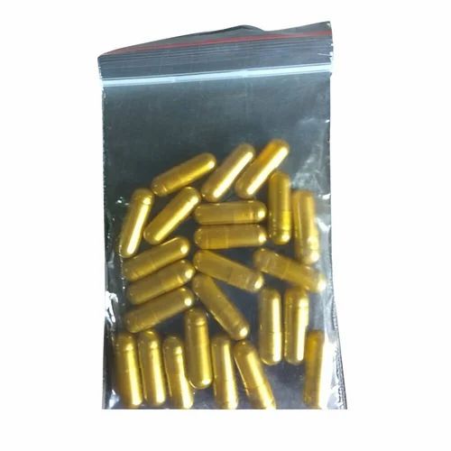 Golden Colour Empty Capsule