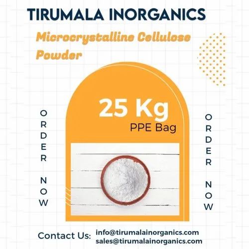 Microcrystalline Cellulose Powder BP/USP, 25Kg