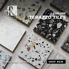 Premium Quality 600×600 mm Rustic Matt Terrazzo Floor Tiles – Modern Style for Sale