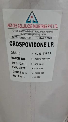 Crospovidone Xl 10 IP