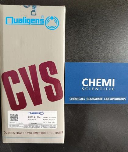 0.1m Edta Solution Ampoules CVS Qualigens